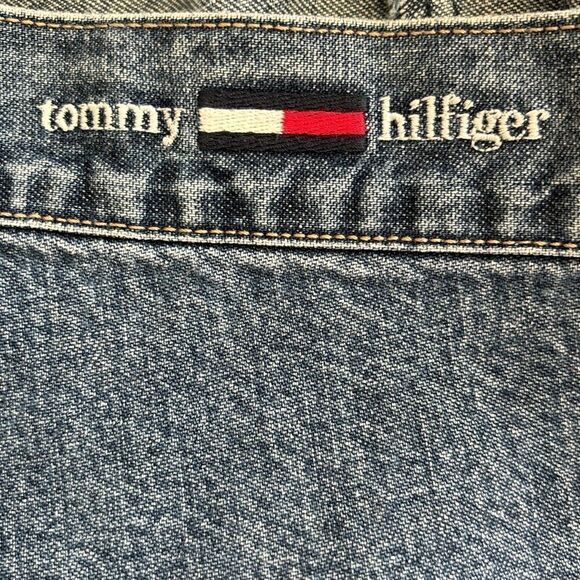 Vintage Tommy Hilfiger Denim Cargo Capris Size 7 - Picture 12 of 12